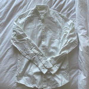Men’s Suitsupply white button down.